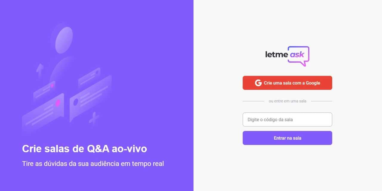 Letmeask screenshot